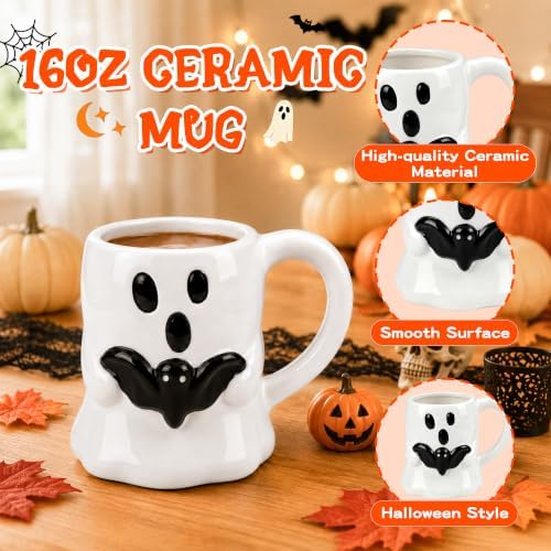 7 Pcs Large Boo Basket Stuffers Halloween Gifts Box for Women - Image 3