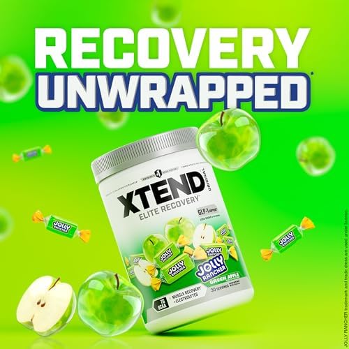 Xtend Original BCAA Powder, Zero Sugar, Jolly Rancher Green Apple, 30 Serv - Image 5