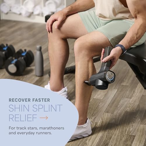 LifePro Sonic Massage Gun Percussion Muscle Massager, 8 Heads & 5 Speeds - Image 3