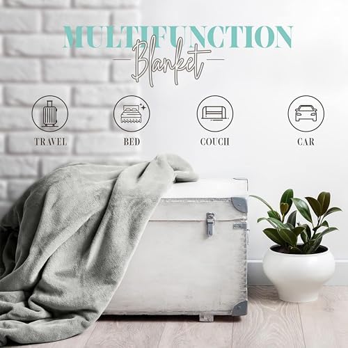 Elegant Comfort Luxury Valentine’s Day Sherpa Throw Blanket Ultra-Soft Cozy Velvet Pink Hearts Fleece Throw - Micromink Sherpa for Her, Wife, Girlfriend, Sherpa Reversible Blanket- Mia - Image 5