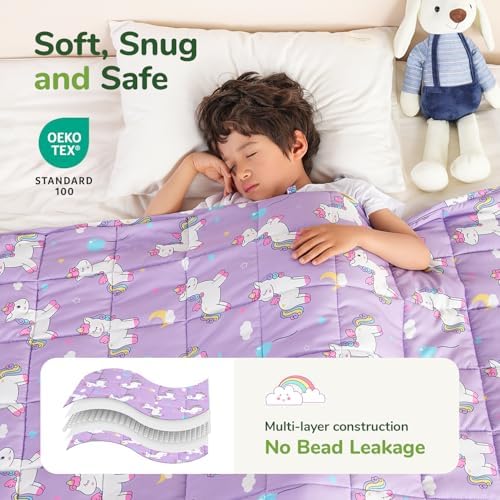 Sivio Weighted Blanket for Sleep, 3lbs, 36 x 48 inches - Image 3