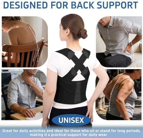 Posture Corrector for Women & Men Back Brace hunchback Straightener - Image 6