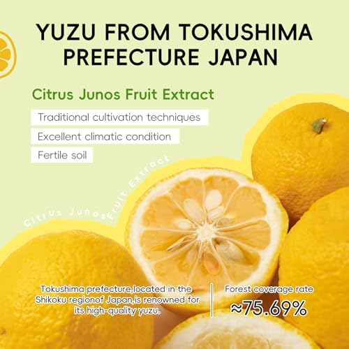 QUIYUM 14 Pack YUZU Sheet Mask - Oil control Facial Masks for Women & Teens - Image 6
