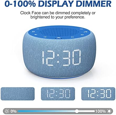 Buffbee Sound Machine & Alarm Clock 2-in-1, Bedroom Sleep Clock, Twilight - Image 4