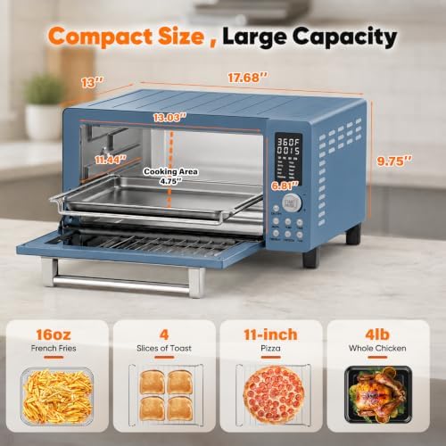 Nuwave Bravo Pro Convection Air Fryer Toaster Oven Combo - Image 2