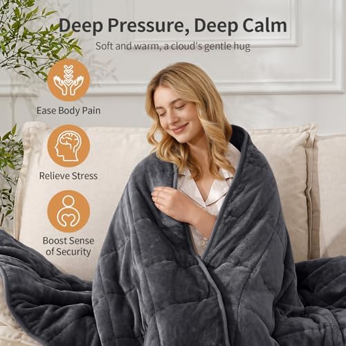 Uttermara Weighted Blankets for Adults King Size, 15lbs 80x87 inches - Image 4