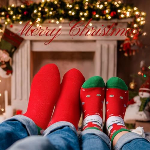 18 Pcs Christmas Set Xmas Makeup Bags Enamel Mugs Christmas Socks Bulk 2026 Gifts Santa Snowflake Party Favors for Adults Women Coworkers Teacher Xmas Winter Party Supplies Decor - Image 7