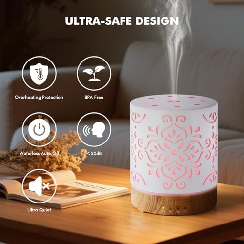 EQUSUPRO Essential Oil Diffuser for Home Fragrance & Aromatherapy - Image 6