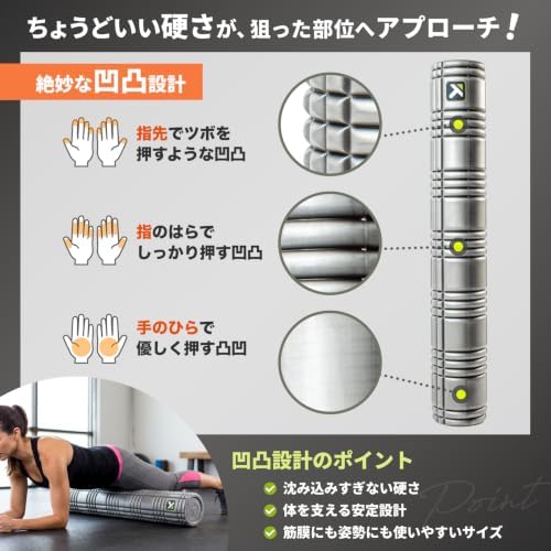TriggerPoint CORE Foam Massage Roller with Softer Compression for Exercise, Deep Tissue and Muscle Recovery - Relieves Muscle Pain & Tightness, Improves Mobility & Circulation (12'', 18'', 36'') - Image 4