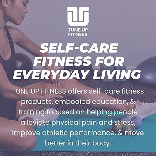 YOGA TUNE UP® Therapy Balls in Tote by Tune Up Fitness - Massage Balls for Trigger Point, Pressure Point & Myofascial Release - Use as Single or Peanut Ball for Pain Relief & Relaxation (Aqua Blue) - Image 6