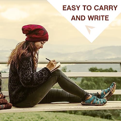 Sabary 24 Pcs Standard Size Refillable Leather Journal Bulk, Warm Color - Image 6