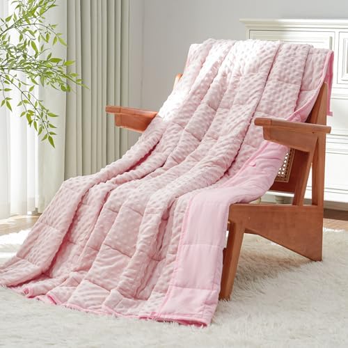 Uttermara Cooling Weighted Blanket for Adults, 15 lbs Queen Size 60" x 80" by Uttermara