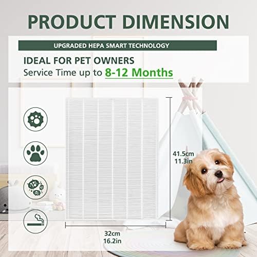 116130 Filter H For Winix 5500-2 Plasmawave & AM80 Air Purifier 2 HEPA Only - Image 6