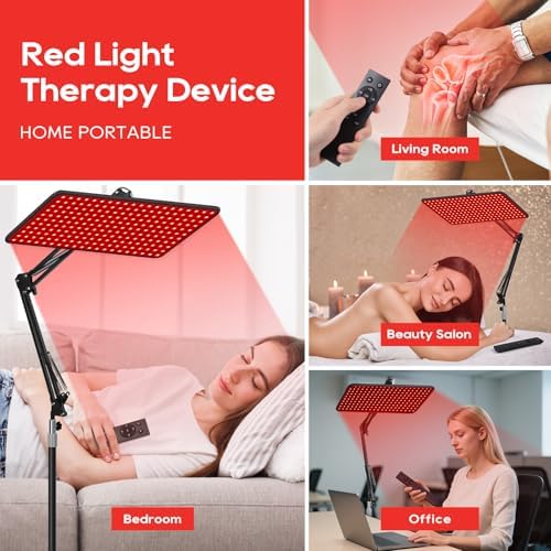 Morfone Red Light Therapy for Body with Wireless Remote Tri-Wavelength - Image 3
