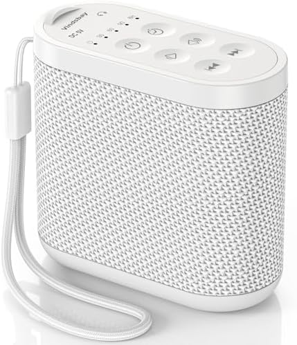 Portable Travel Sound Machine White Noise Machine for Sleeping : Super Long-Lasting & Rechargeable Battery, Headphone Jack, 21 Sounds, Noise Canceling for Office Privacy, Home, Adults, Baby, Gift by Vindsbay