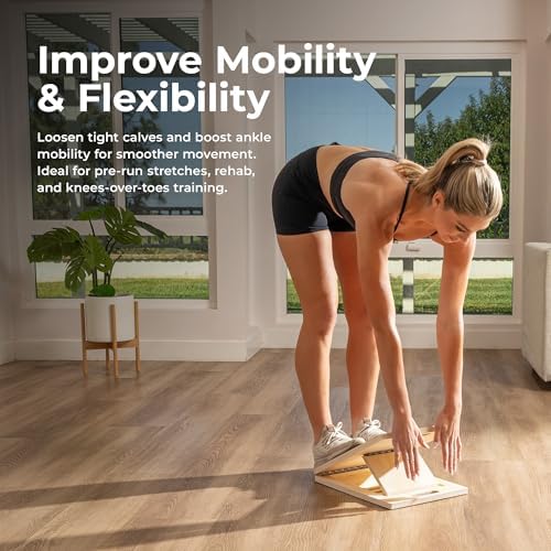Sunny Health & Fitness Adjustable Calf & Ankle Stretcher - Image 2