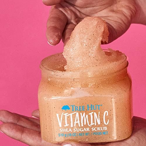 Tree Hut Vitamin C Sugar Scrub | 18 oz | Ultra Hydrating | Nourishing | Pack of 2 - Image 2