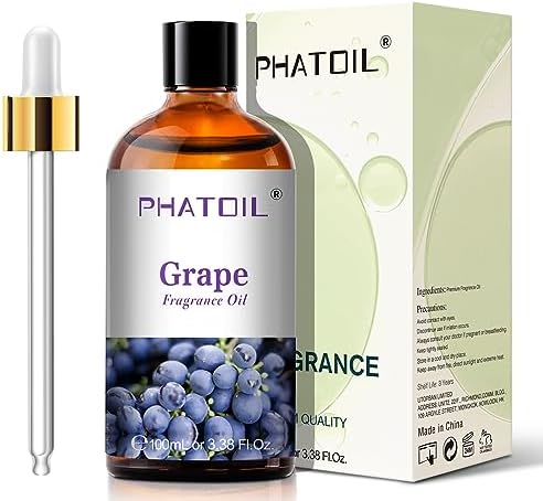 PHATOIL Grape Fragrance Oil for Diffuser Aromatherapy 3.38FL.OZ - Image 2