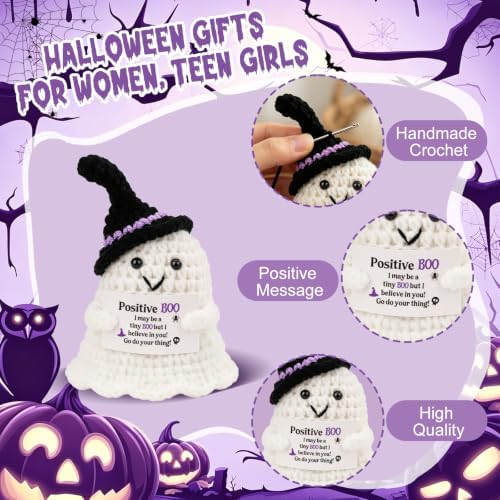 Purple Boo Basket Ideas, Halloween Boo Basket Stuffers for Women Teen Girls - Image 5