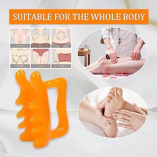 KOOBOOK Fascia Cellulite Massager Resin Massage Tool for Neck Shoulder Leg - Image 3