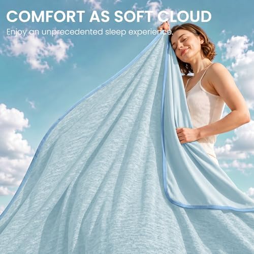 Topcee Cooling Blanket King Size 90"x108" for Hot Sleepers Summer Blanket - Image 6