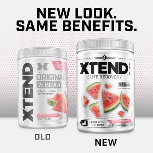 Xtend Original BCAA Powder, Zero Sugar, Watermelon Explosion, 30 Serv - Image 3