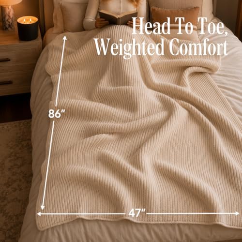Preston Lane Greenwich Weighted Blanket for Adults 15 lbs, Heavy, 86x47 in - Image 5