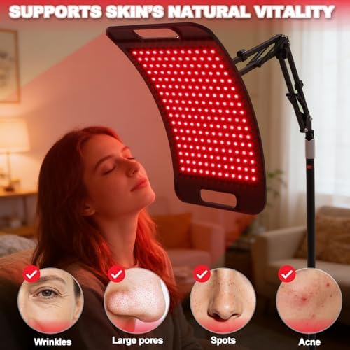 Red Light Therapy for Face Body 204LEDs Tri-Wavelength 660nm 850nm 940nm - Image 3