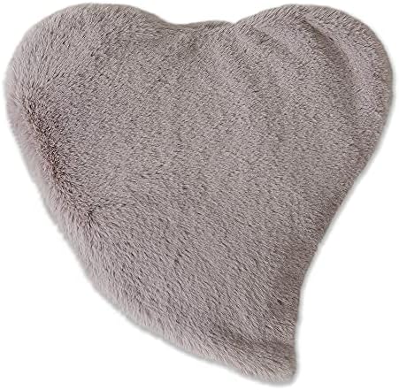 Bucky Hot & Cold Therapy Spa Collection, Ultra Luxe Heart Warmer, Plush Gray - Image 2