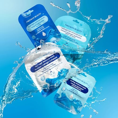 Freeman 4 Piece Moisture Mask Face Set, Hydrating Face Masks - Image 6