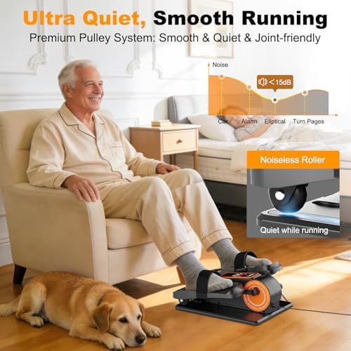 TDH Under Desk Elliptical Machine Leg Exerciser Electric - Image 6