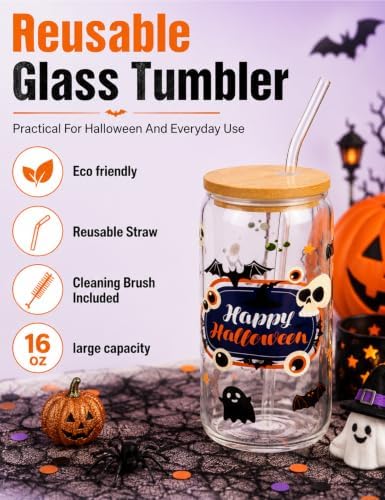 11 Pcs Halloween Boo Basket Stuffer for Women, Build a Boo Basket Kit - Image 5