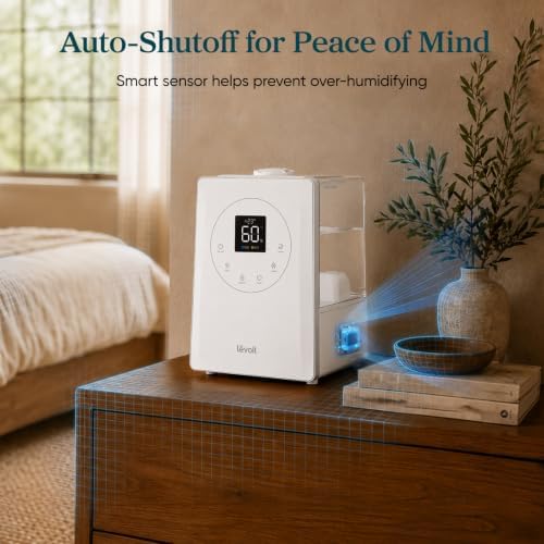 Levoit LV600S Smart Warm&Cool Mist Humidifiers for Home Bedroom Large Room - Image 6