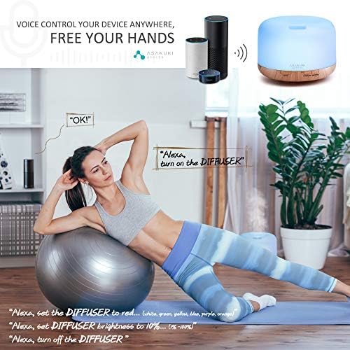 ASAKUKI Smart Wi-Fi Essential Oil Diffuser, 500ml App Control Humidifier - Image 4