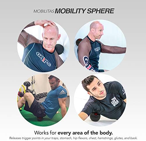 Mobility Sphere - 5 Inch Large Massage Ball Roller, Myofascial Release Ball & Psoas Release Tool - Trigger Point Massage Tool, Foam Roller Mobility for Muscle Recovery - Image 3