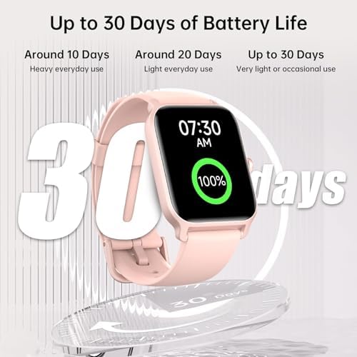 Tensky Smart Watch for Men & Women, 1.85" HD Fitness Tracker with Call - Image 6