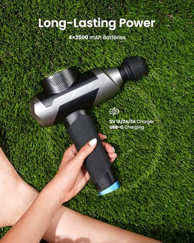 RENPHO Ascend Massage Gun, Adjustable 6-12mm Amplitude - Image 6