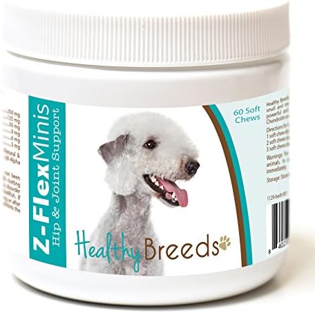 Healthy Breeds Bedlington Terrier Z-Flex Minis Hip and Joint Support Soft Chews 60 Count by HealthyBreeds