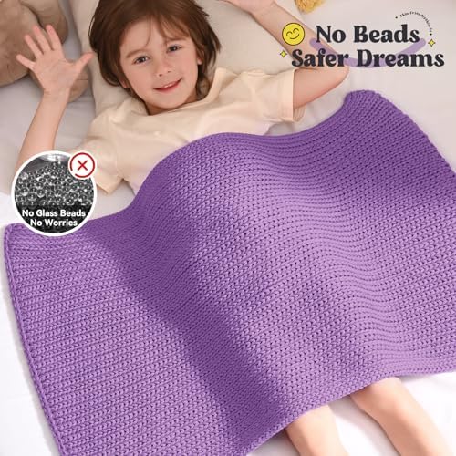 Guohaoi Knitted Weighted Blanket for Adults, 20"x30" 2lbs Full/Queen Size - Image 3