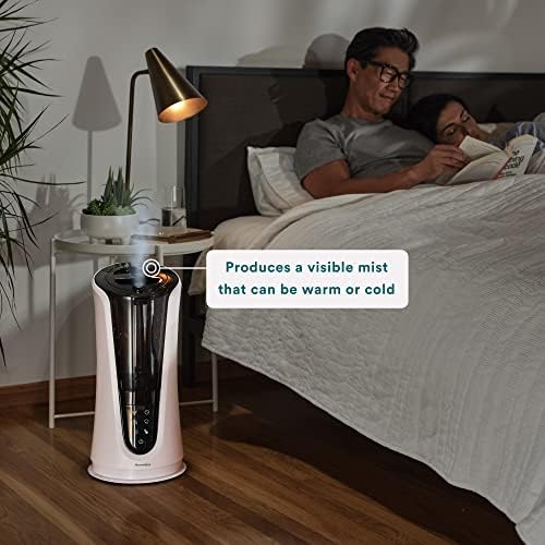Homedics Ultrasonic Humidifier Large Deluxe Cool and Warm Mist Humidifier - Image 3