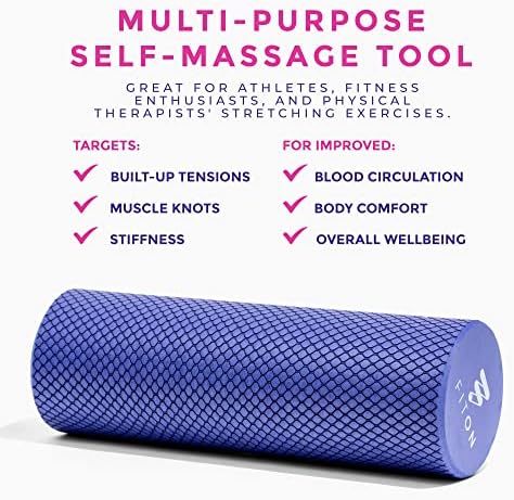 FitOn - 12"x4" Travel Sized Recovery Roller & Sculpt Resistance Bands Bundle - Workout Equipment Set for Gym and Home Exercise - Workout with Non-Slip Exercise Bands & Durable Foam Roller Set - Image 5