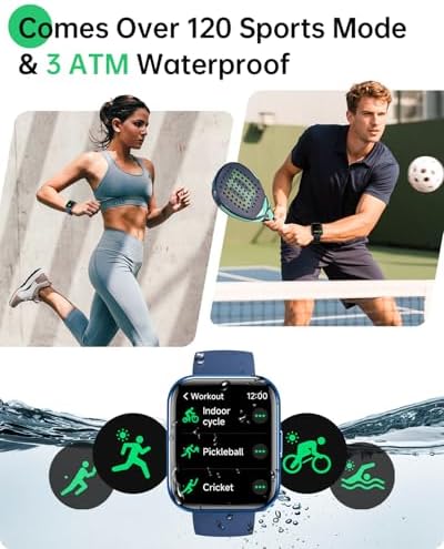 Smart Watches for Men Women (Android/iOS), Fitness Watch, Health Tracker - Image 4