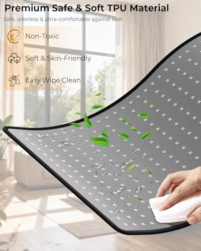KingPavonini Red Light Therapy Mat for Body, 33"×17" Infrared Mat Wearable - Image 5