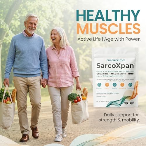 Muscle Preservation Supplement for Healthy Aging — Creatine 6g + HMB 2g + Magnesium Bisglycinate 350mg — Support Muscle Loss with Age, Strength & Mobility — HMB Creatine Muscle Support - Image 4
