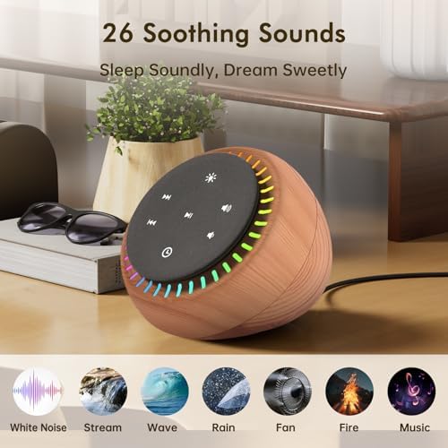 DreamSky Sound Machine for Sleep, White Noise for Sleeping Adults & Baby - Image 2