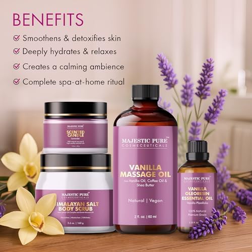 Majestic Pure Spa & Pamper Essential Oil Gift Set - Pack of 4 - Image 6