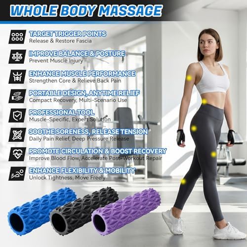 Foam Roller for Deep Tissue Massager High Density Massage Roller - Image 6