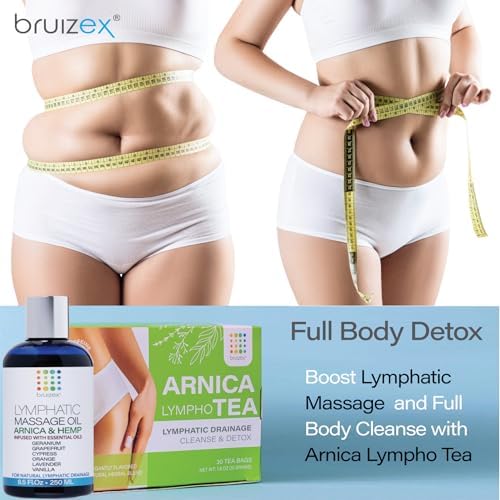 Bruizex Lymphatic Drainage Massage Oil with Arnica & Hemp Seed,8.5 Oz - Image 6