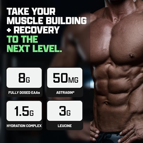 Nutrex Research EAA Hydration | EAAs + BCAAs Powder | Muscle Recovery, Strength, Muscle Building, Endurance | 8G Essential Amino Acids + Electrolytes | Apple Pear 30 Servings - Image 5