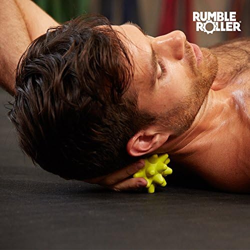 RUMBLE ROLLER Beastie Extra Firm Massage Ball Deep Tissue Trigger Point Tool for Muscle Knots, Myofascial Release, Recovery & Mobility, Lacrosse Ball Alternative - Image 5
